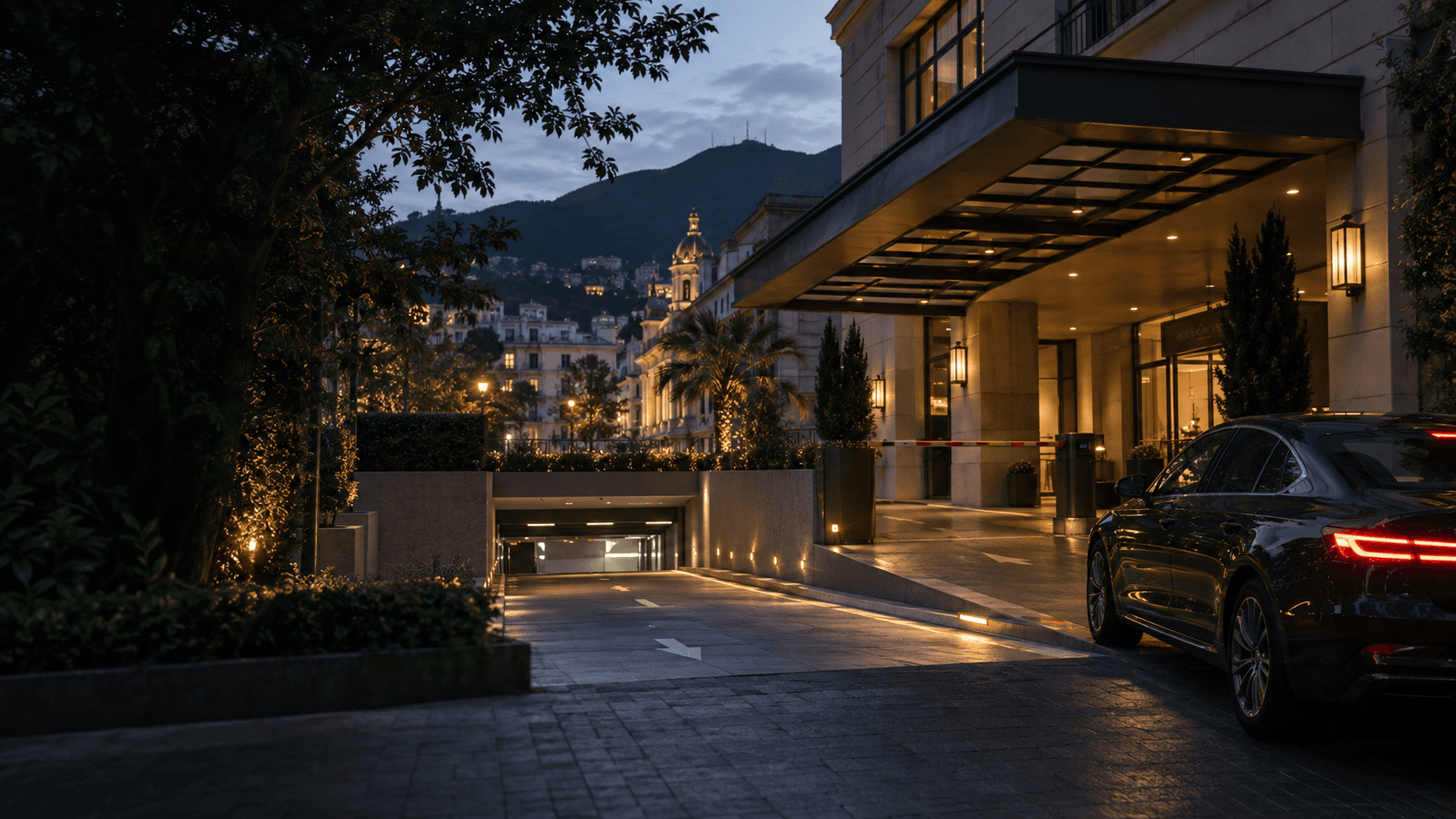 Estacionamento One Park Nacional Inn